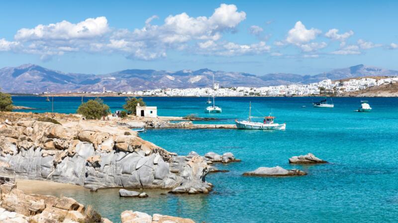Temperatury powietrza w listopadzie na Paros