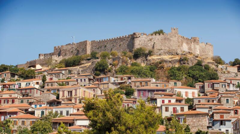 Temperatury powietrza w grudniu na Lesbos