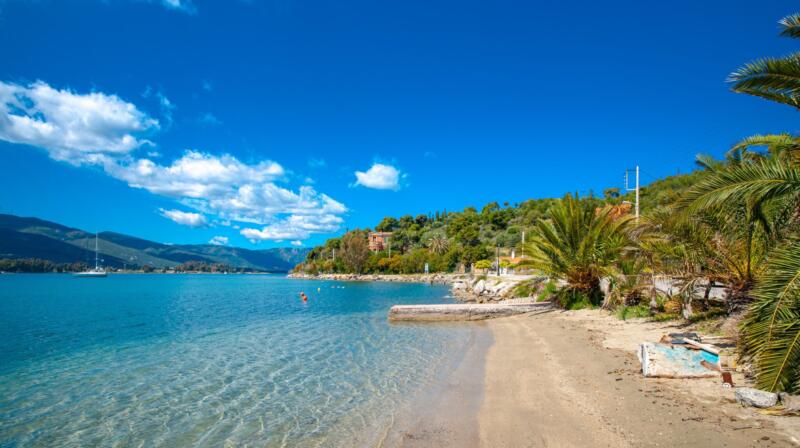 Temperatury powietrza w listopadzie na Poros