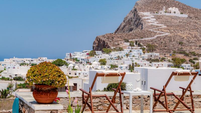 Temperatury powietrza w marcu na Folegandros
