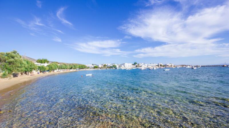Temperatury powietrza w grudniu na Paros