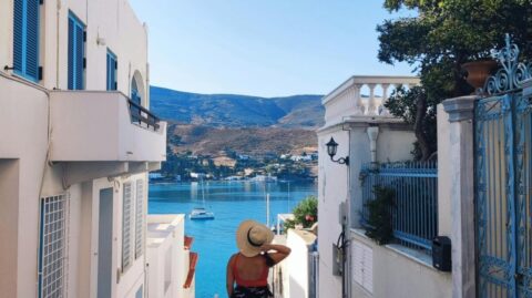 Pogoda w lutym na Andros