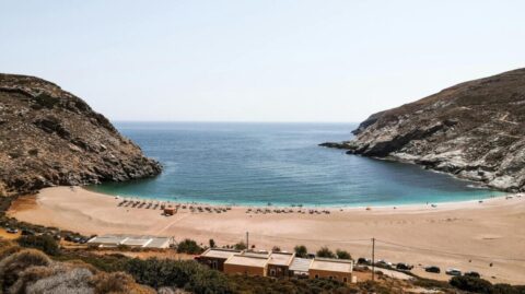 Pogoda w marcu na Andros