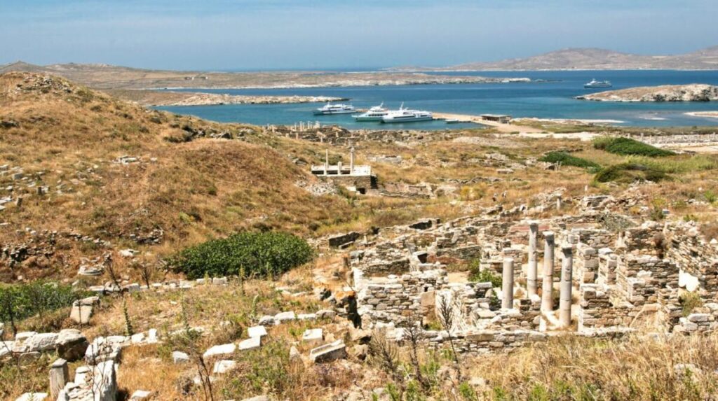 Pogoda w styczniu na Delos