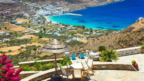 Pogoda w październiku na Amorgos