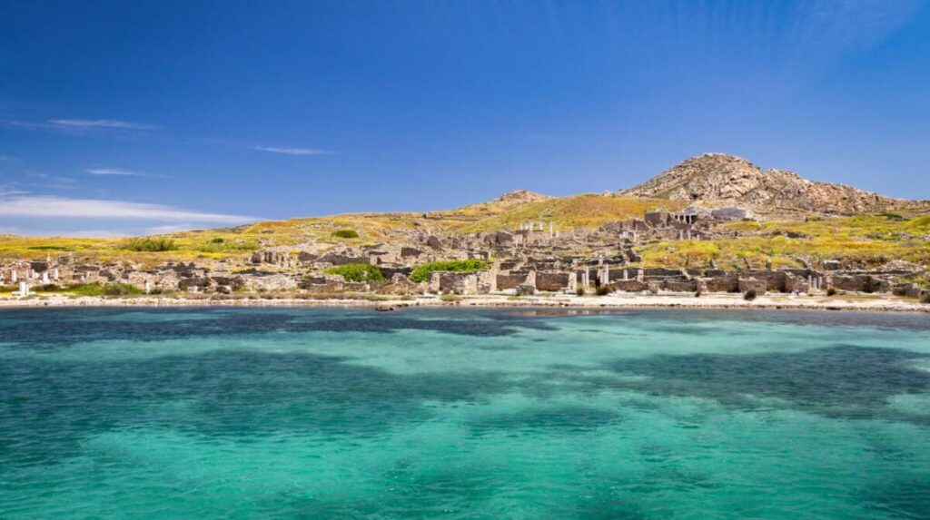 Pogoda w lutym na Delos