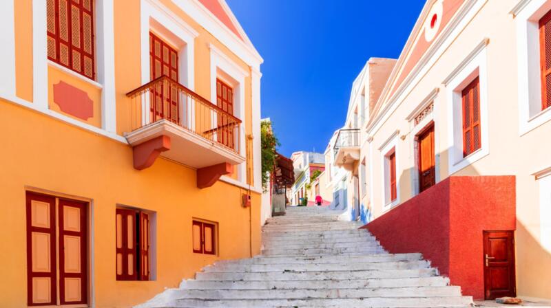 Temperatury powietrza styczniu na Symi