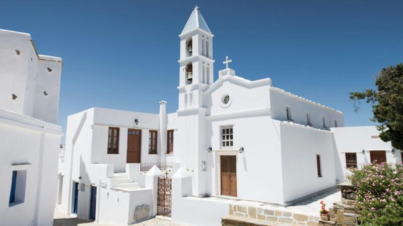 Temperatury powietrza w marcu na Tinos