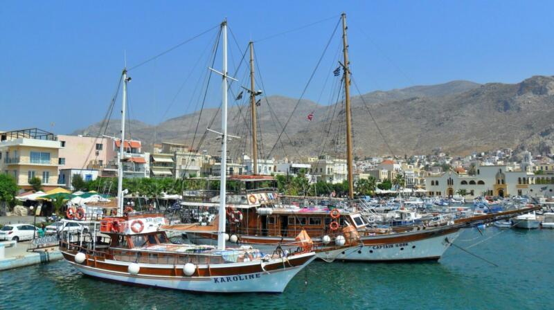Temperatury powietrza w marcu na Kalymnos