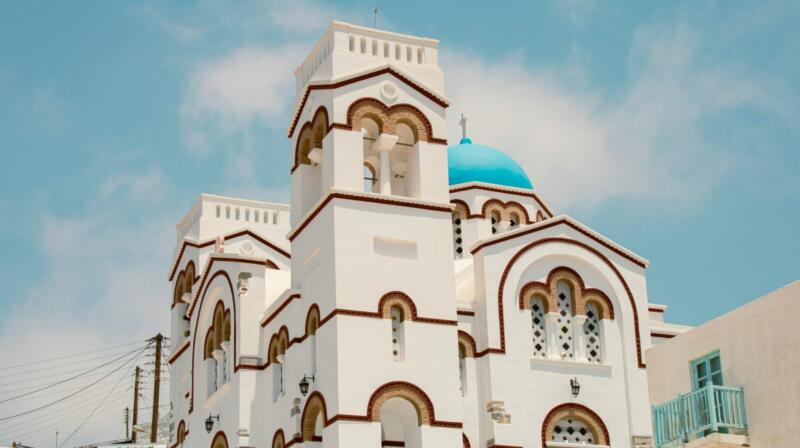 Temperatury powietrza w lipcu na Amorgos