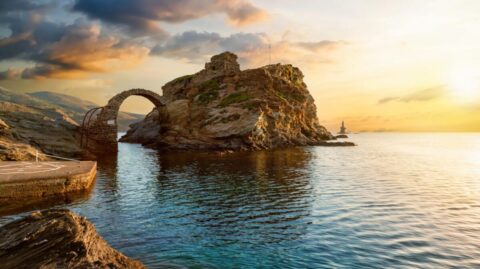 Pogoda w kwietniu na Andros