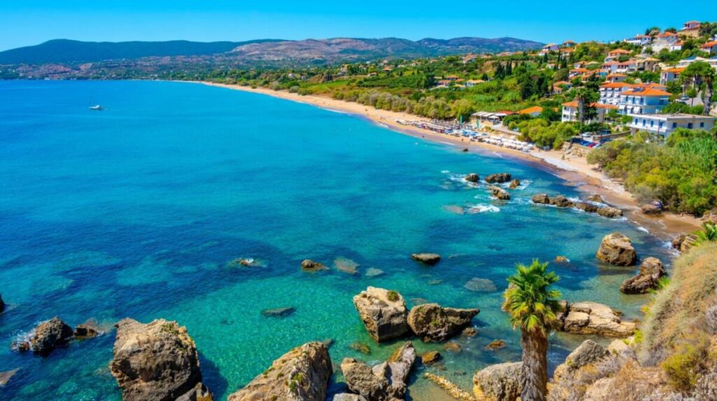 Pogoda w styczniu na Peloponez