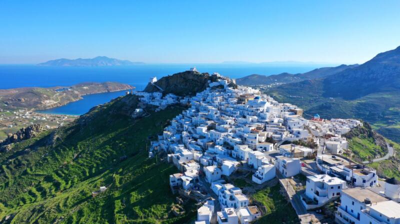 Temperatury powietrza w maju na Serifos