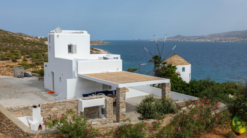 Temperatury powietrza w kwietniu na Antiparos