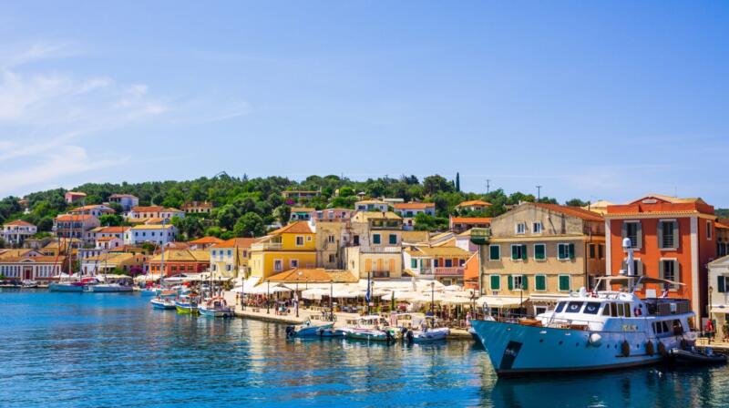 Temperatury powietrza we wrześniu na Paxos