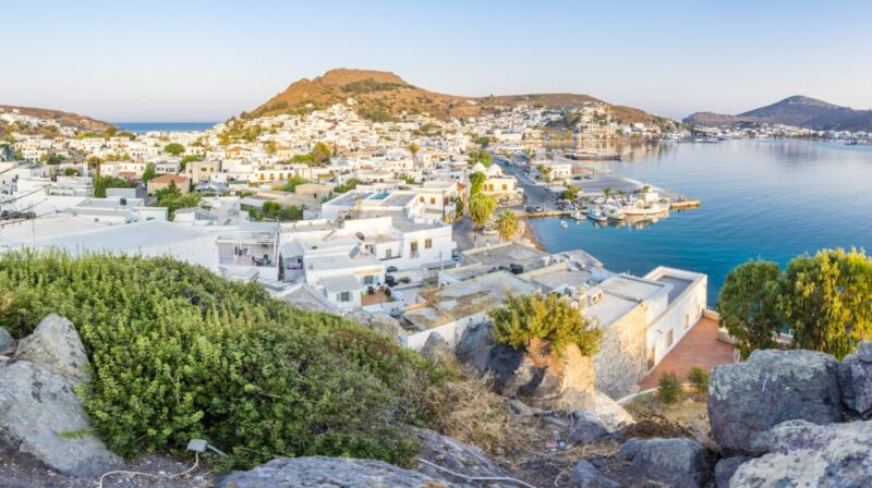 Temperatury powietrza we wrześniu na Patmos