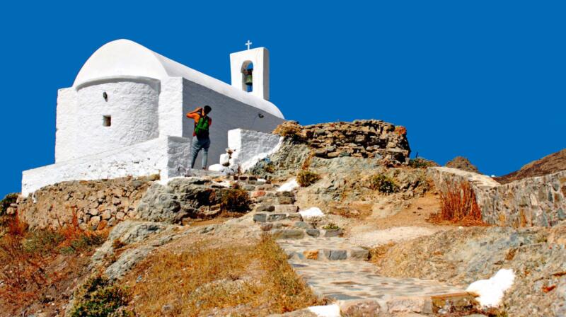 Temperatury powietrza w listopadzie na Serifos