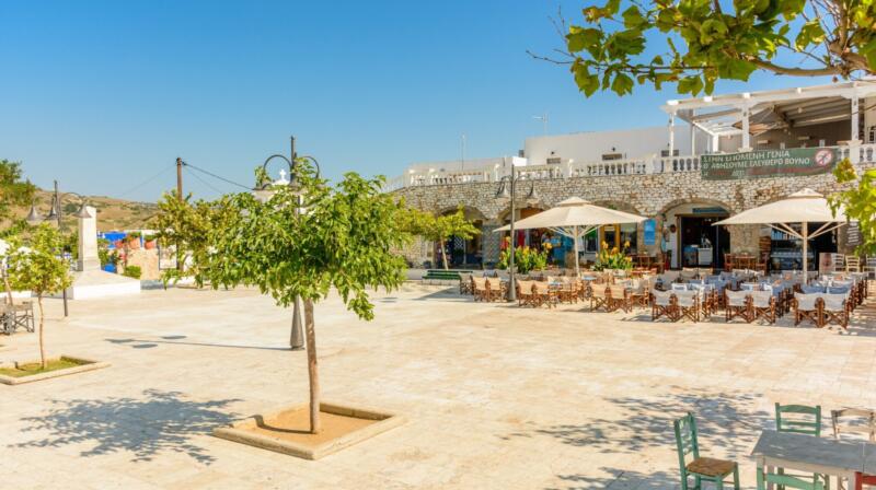 Temperatury powietrza w sierpniu na Skyros