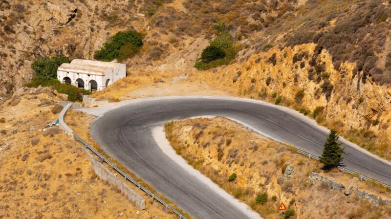 Temperatury powietrza w grudniu na Serifos