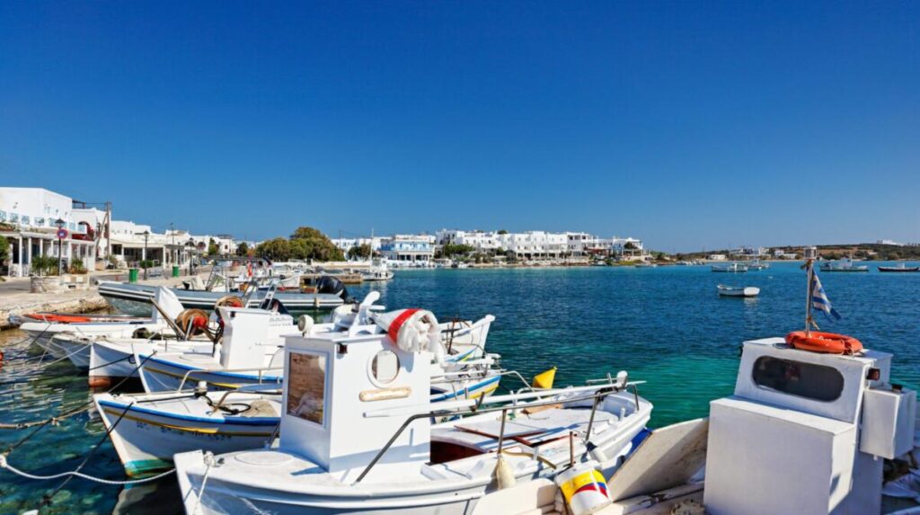 Pogoda w listopadzie na Antiparos