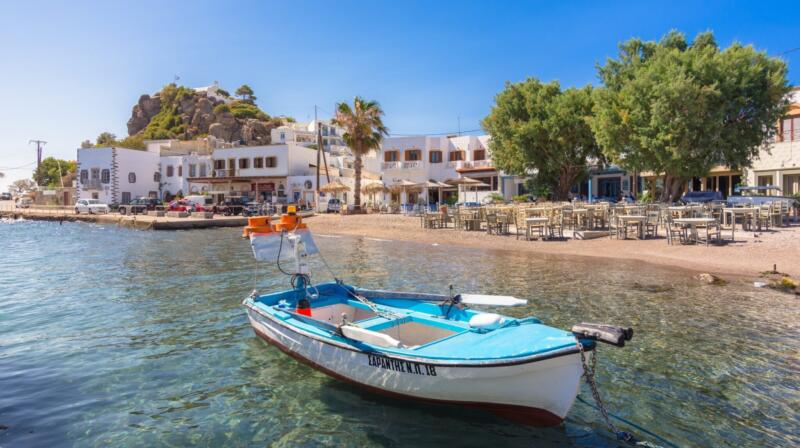 Temperatury powietrza w listopadzie na Patmos