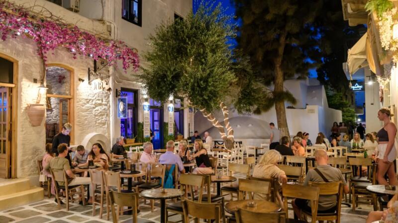 Temperatury powietrza w grudniu na Ios