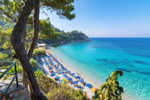 Plaża Lemonakia Beach na Samos