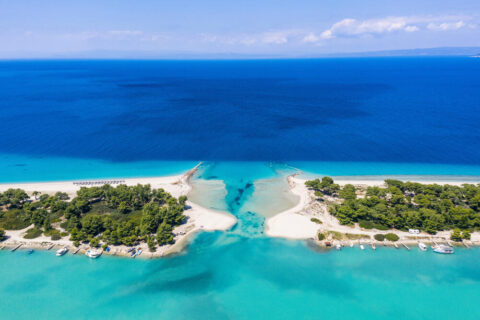 Plaża Port Glarokavos na Chalkidiki